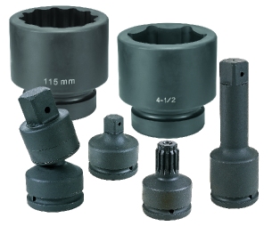 5//8/" Deep Impact Hex Bit Socket 1//2/" Drive 76mm Length Chrome Molybdenum Steel