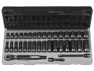 All Our Duo-Socket Sets and Ratchets | Grey Pneumatic