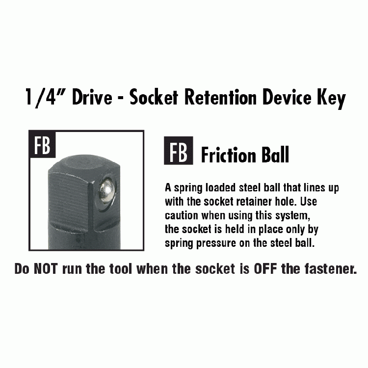 Grey Pneumatic 942E 1/4" Drive x 2" Extension w/ Friction Ball Socket 